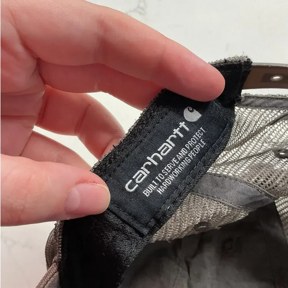 Carhartt Distressed Snapback Trucker Hat Flawed